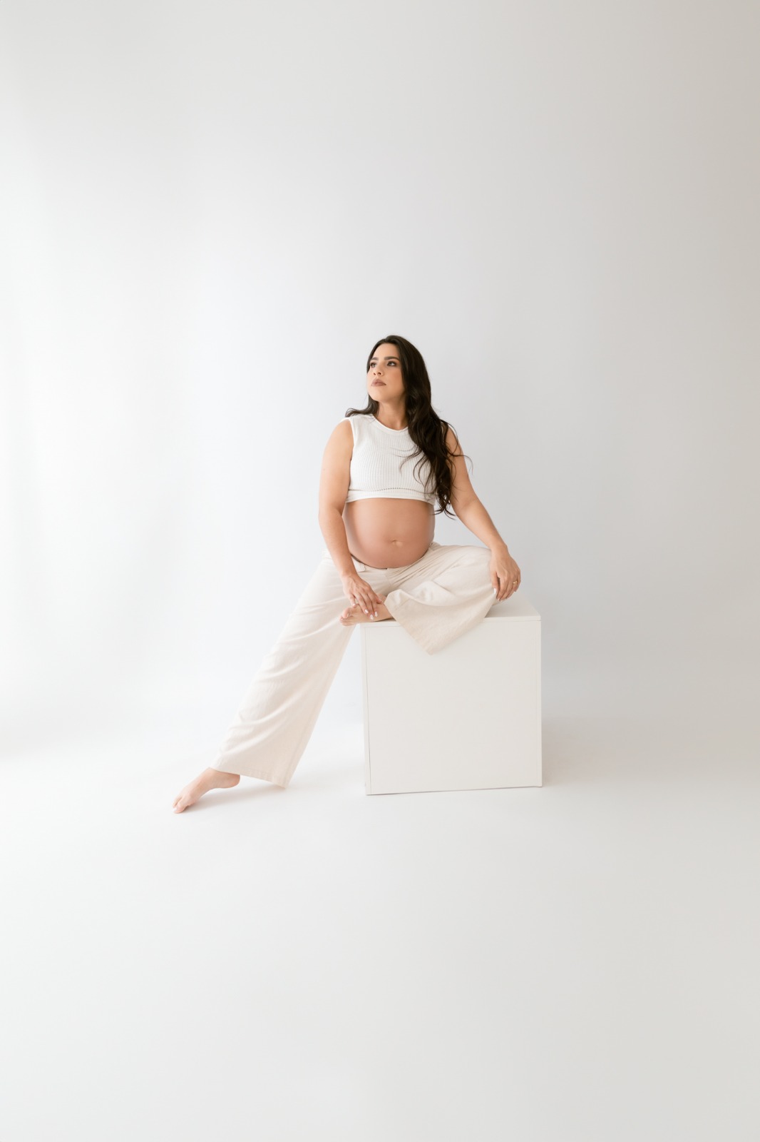 Ensaio gestante 1 - Mãe