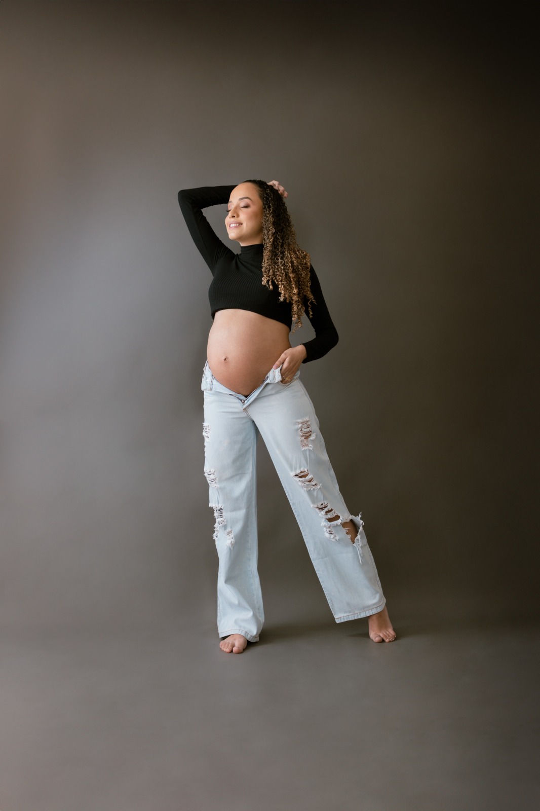 Ensaio gestante 3 - mãe