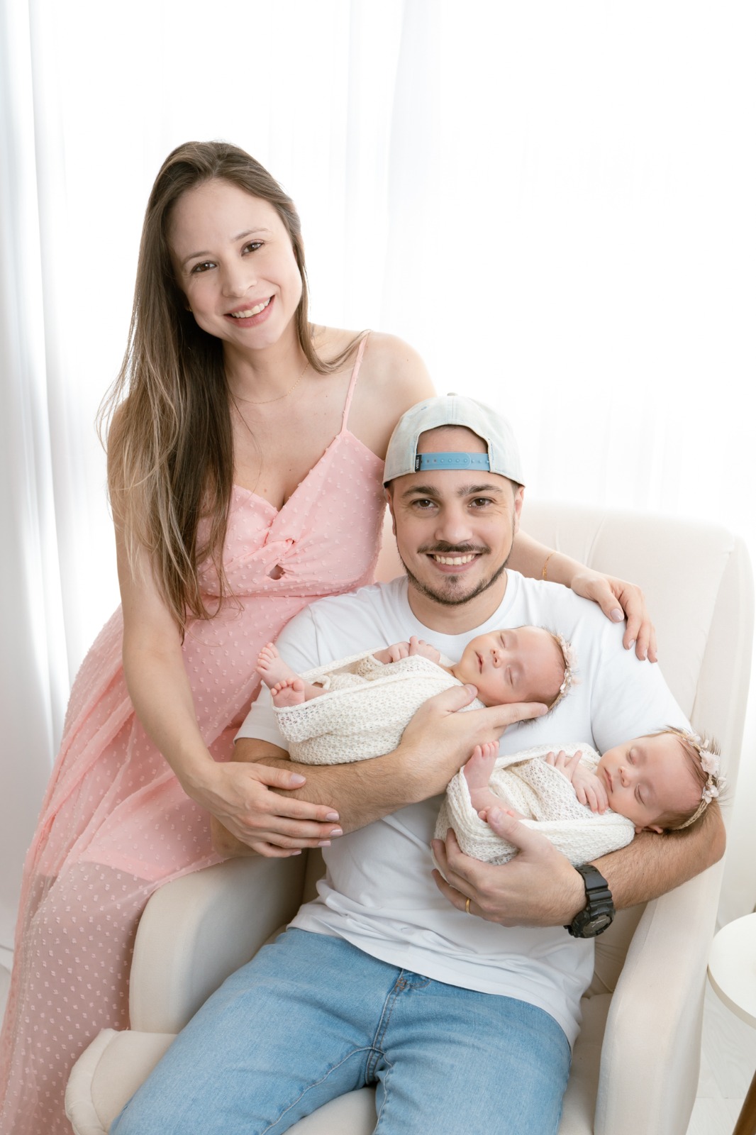 Ensaio newborn 1 - Casal e bebes 2