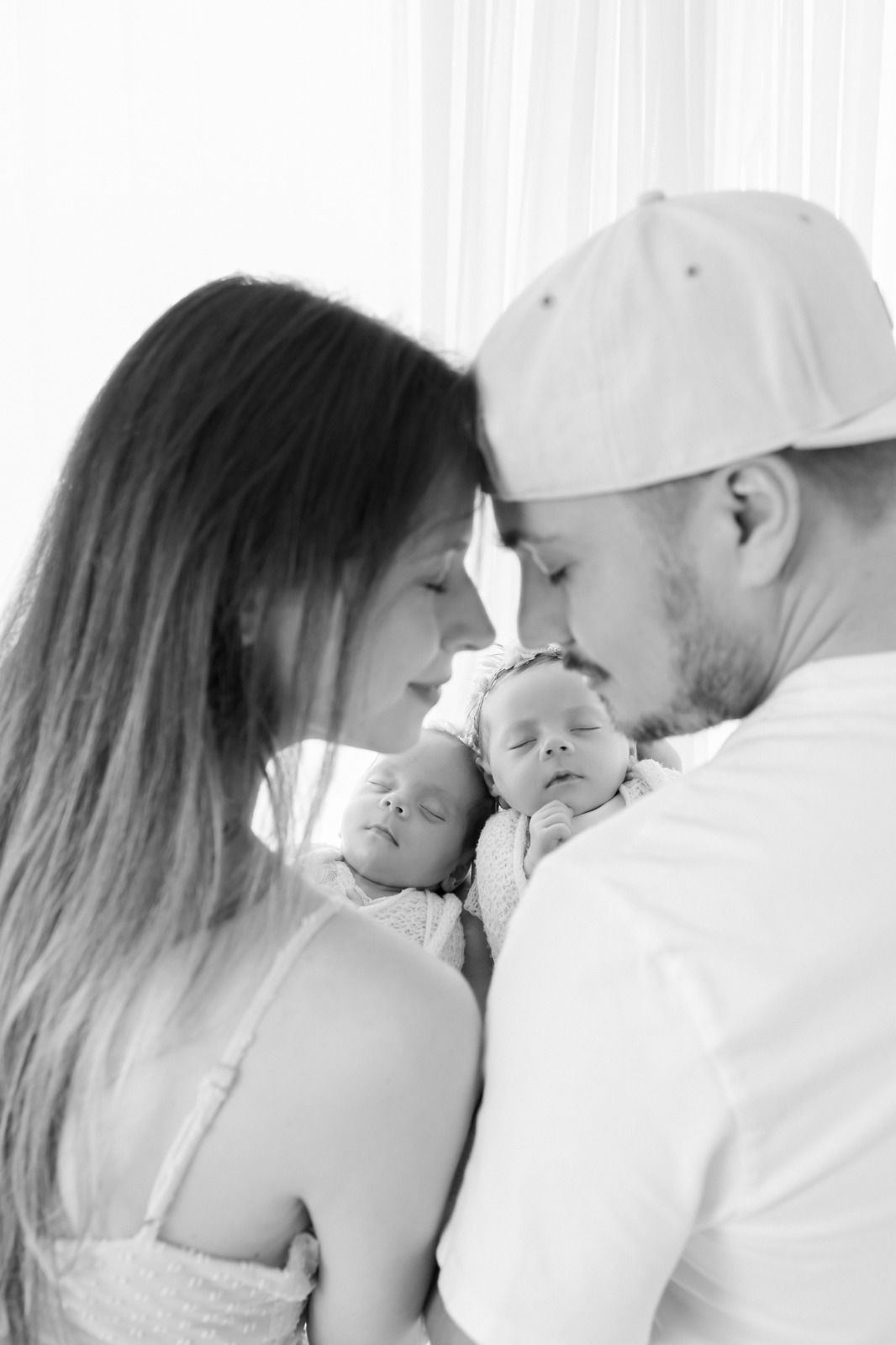 Ensaio newborn 1 - Casal e bebes