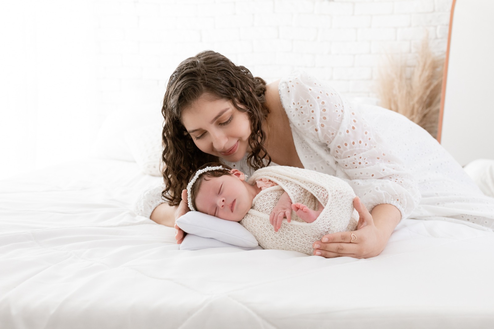 Ensaio newborn 2 - mãe e bebe